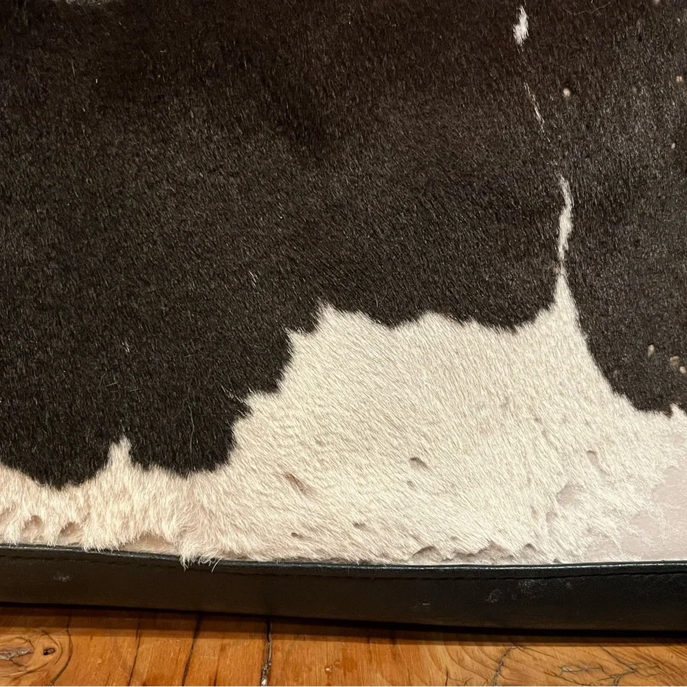 Julie Beth Longhorn Bag Black and White Cowhide - Picture 2 of 9